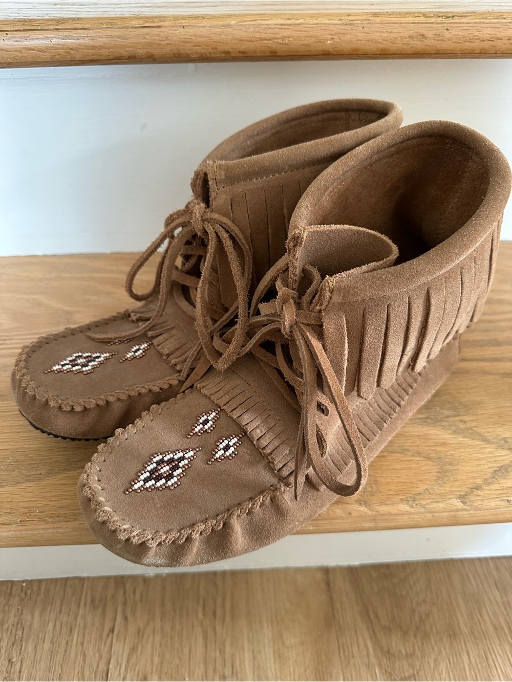 Manitobah Harvester Ankle Moccasin - Picture 3 of 6